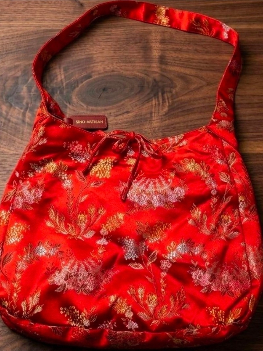 ⭐️VINTAGE Y2K SQUARE INTERNATIONAL BROCADE HOBO BAG ⭐️
